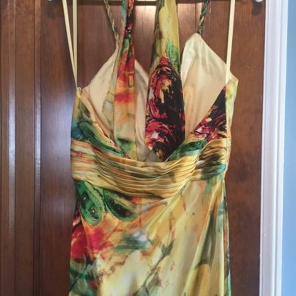 Colorful Formal Cache Dress - SIZE 8 - Picture 5 of 8